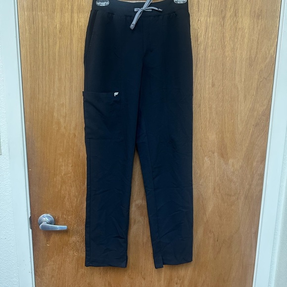 Fabletics Black Track Pants with Relaxed Fit - Picture 1 of 6
